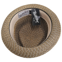 Low Country Toyo Straw Blend Fedora Hat alternate view 8