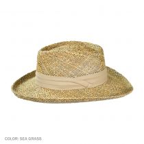 Pebble Beach Seagrass Straw Gambler Hat alternate view 17