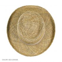 Pebble Beach Seagrass Straw Gambler Hat alternate view 18