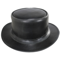 B2B Jaxon Hats John Bull Leather Top Hat alternate view 2