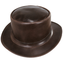 B2B Jaxon Hats John Bull Leather Top Hat alternate view 6