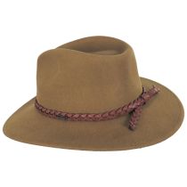 Messer Wool Felt Western Fedora Hat - Bronze alternate view 3