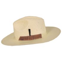 Imlay Knotted Shantung Straw Fedora Hat - Tan alternate view 7