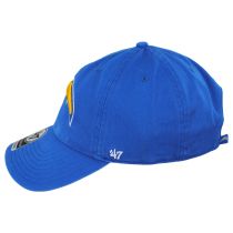 Los Angeles Chargers NFL Clean Up Strapback Baseball Cap Dad Hat alternate view 7
