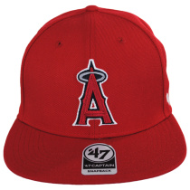 Los Angeles Angels of Anaheim MLB Sure Shot Snapback Baseball Cap alternate view 2