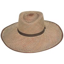 Two Tone Panama Straw Planter Hat alternate view 3