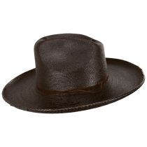 Sedona Reserve Palm Straw Cowboy Hat - Dark Brown alternate view 3
