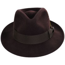 C-Crown Crushable Wool Felt Fedora Hat alternate view 10