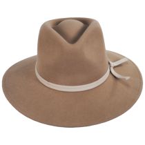 Joanna Packable Wool Felt Fedora Hat - Desert alternate view 10
