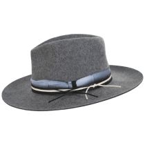 Langum Wool Felt Wide Brim Fedora Hat alternate view 3