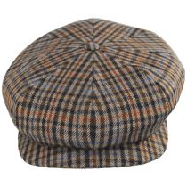 Plaid Cashmere and Wool Newsboy Cap alternate view 6