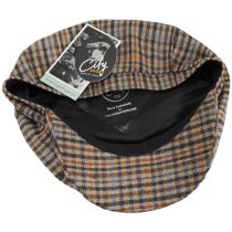 Plaid Cashmere and Wool Newsboy Cap alternate view 24