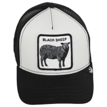 Black Sheep Mesh Trucker Snapback Baseball Cap alternate view 6