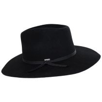 Cohen Wool Felt Cowboy Hat - Black alternate view 3