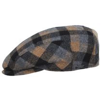 Check Plaid Wool and Cashmere Ivy Cap alternate view 3