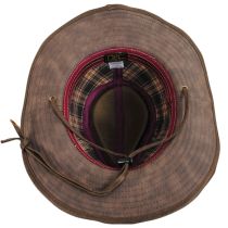 Buster Vegan Leather Outback Hat alternate view 4