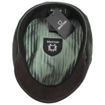 Two-Tone Corduroy Fiddler's Cap - Forest Green alternate view 4