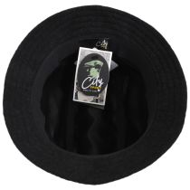 Teflon™ Shield and Melange Wool Rollable Walking Rain Hat alternate view 8