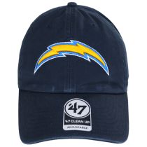 Los Angeles Chargers NFL Clean Up Strapback Baseball Cap Dad Hat alternate view 6