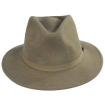 Messer Packable Wool Felt Fedora Hat - Sand alternate view 2