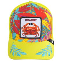 Totally Clawsome Crab Mesh Trucker Snapback Baseball Cap alternate view 2