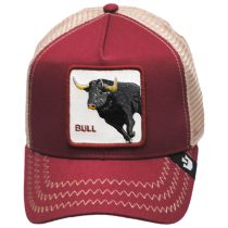 Bull Trucker Snapback Baseball Cap alternate view 2