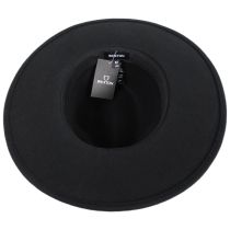 Field Proper Wool Felt Fedora Hat  - Black alternate view 4