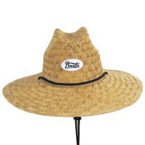 Parsons Palm Leaf Straw Lifeguard Hat alternate view 6