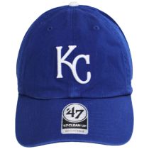 Kansas City Royals MLB Clean Up Strapback Baseball Cap Dad Hat alternate view 2