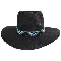 El Dorado Toyo Straw Rancher Fedora Hat alternate view 2