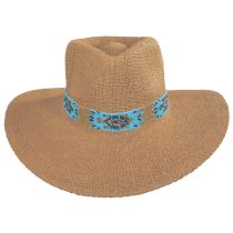 La Paz Toyo Straw Rancher Fedora Hat alternate view 2