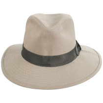 Officially Licensed Cotton Safari Fedora Hat alternate view 2