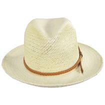 Crispin Panama Straw Fedora Hat alternate view 2
