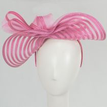 Mabel Poly Braid and Horsehair Pinch Disc Fascinator Hat alternate view 3
