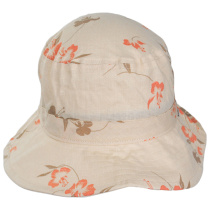 Petra Floral Cotton Packable Bucket Hat alternate view 2