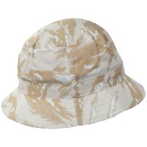 Beta Camouflage Cotton Packable Bucket Hat - Beige alternate view 3