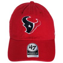 Houston Texans NFL Clean Up Strapback Baseball Cap Dad Hat alternate view 6