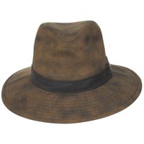 Officially Licensed Covenant Timber Cloth Safari Fedora Hat alternate view 6