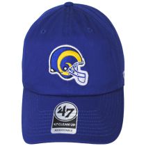 Los Angeles Rams NFL Clean Up Legacy Strapback Baseball Cap Dad Hat alternate view 2
