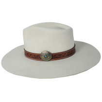 White Sands Wool Felt Rancher Fedora Hat alternate view 3