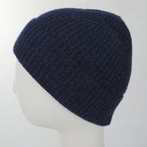 Cashmere Ribbed Knit Cuff Beanie Hat alternate view 18
