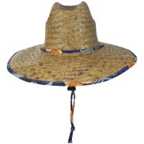 Kenny Hibiscus Straw Lifeguard Hat alternate view 2