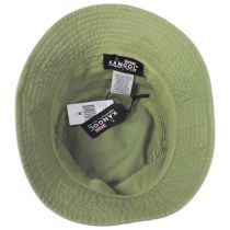 Washed Cotton Bucket Hat - Light Green alternate view 4
