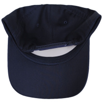 B2B Village Hat Shop Captain Snapback Baseball Cap - Navy Blue alternate view 4