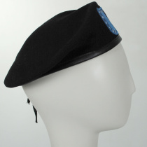 Wool Army Beret with Flash alternate view 3