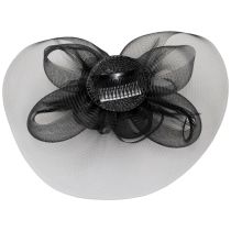 Firework Horsehair Mesh and Feather Fascinator Hat alternate view 4