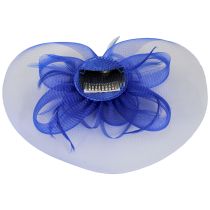 Firework Horsehair Mesh and Feather Fascinator Hat alternate view 20