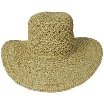 Soleil Crochet Toyo Straw Swinger Sun Hat alternate view 2