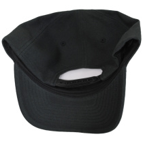 Crest 5-Panel Wool Blend Snapback Baseball Cap - Black alternate view 4