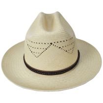 Moren Vented Panama Straw Western Hat alternate view 6